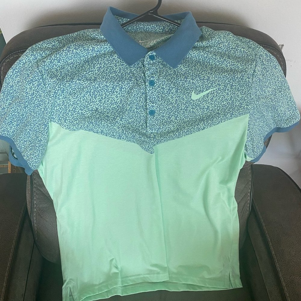 NIKE, XL, GREEN/TEAL